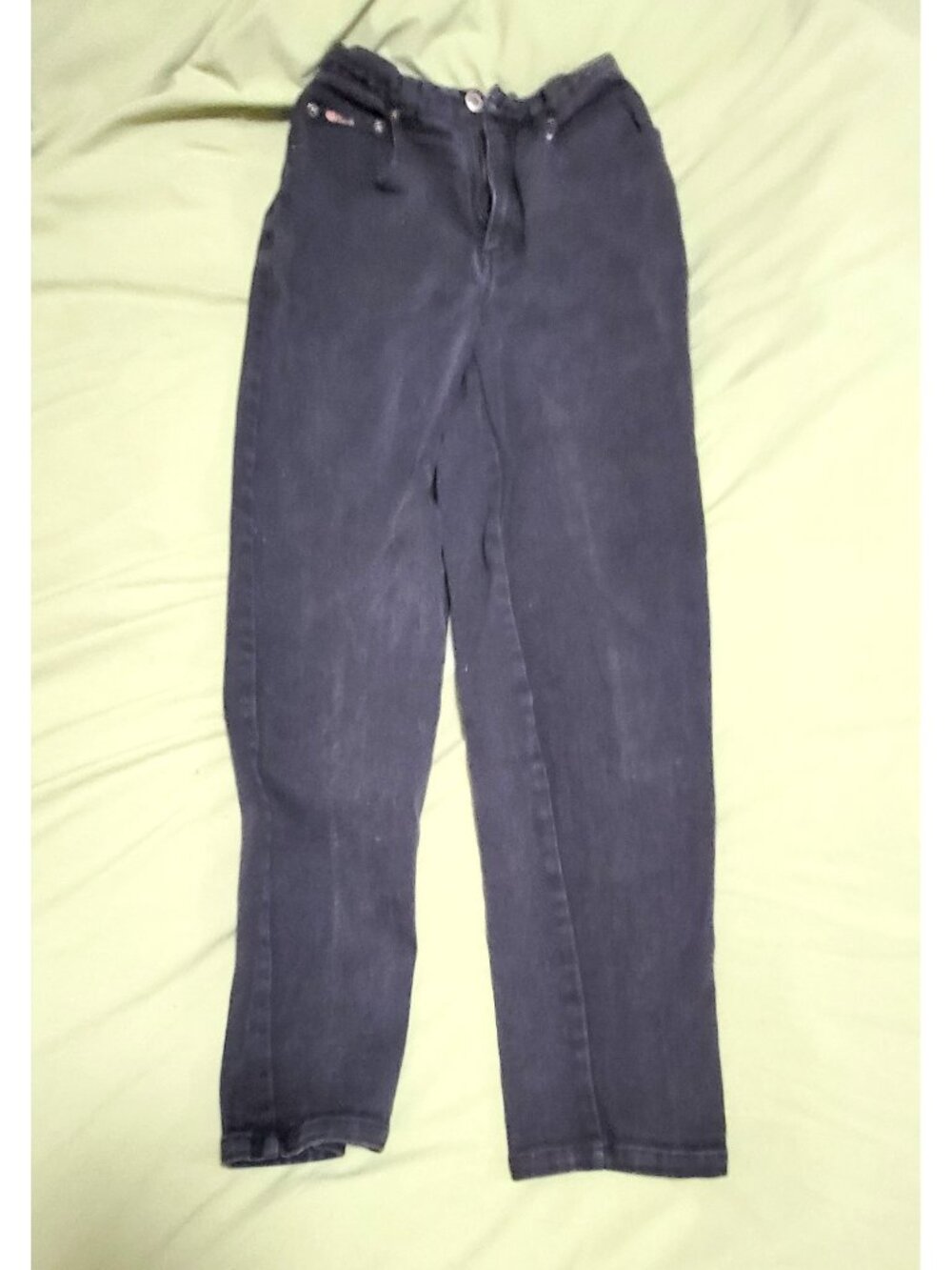 Route 66 Black Jeans Vintage 1990s Size 5/6 Stretch Fit